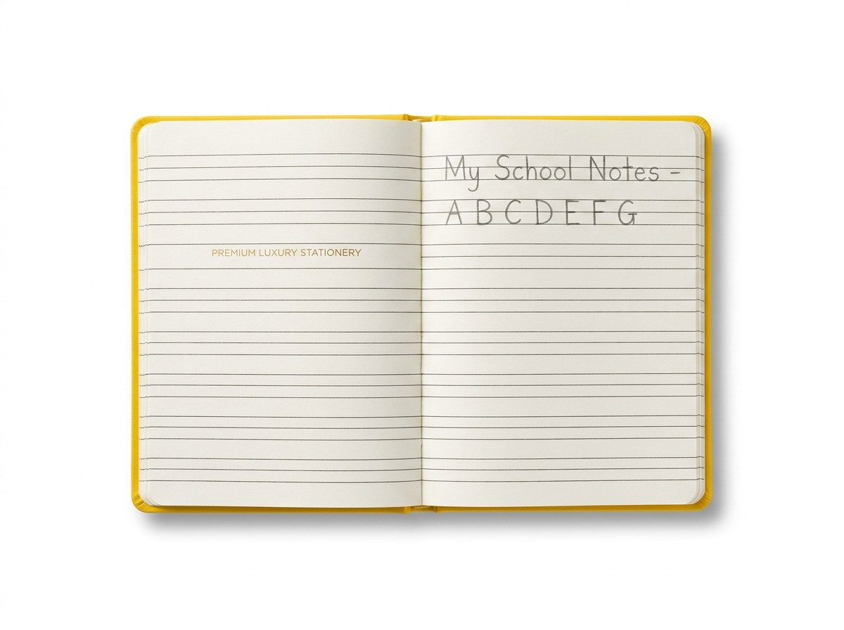 Four Line Notebook — Ultima